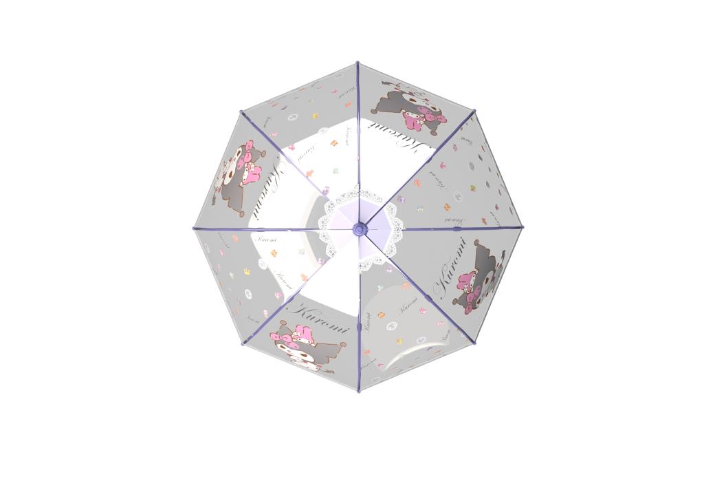 KUROMI - Parapluie Transparent Manuel 48 cm - 2
