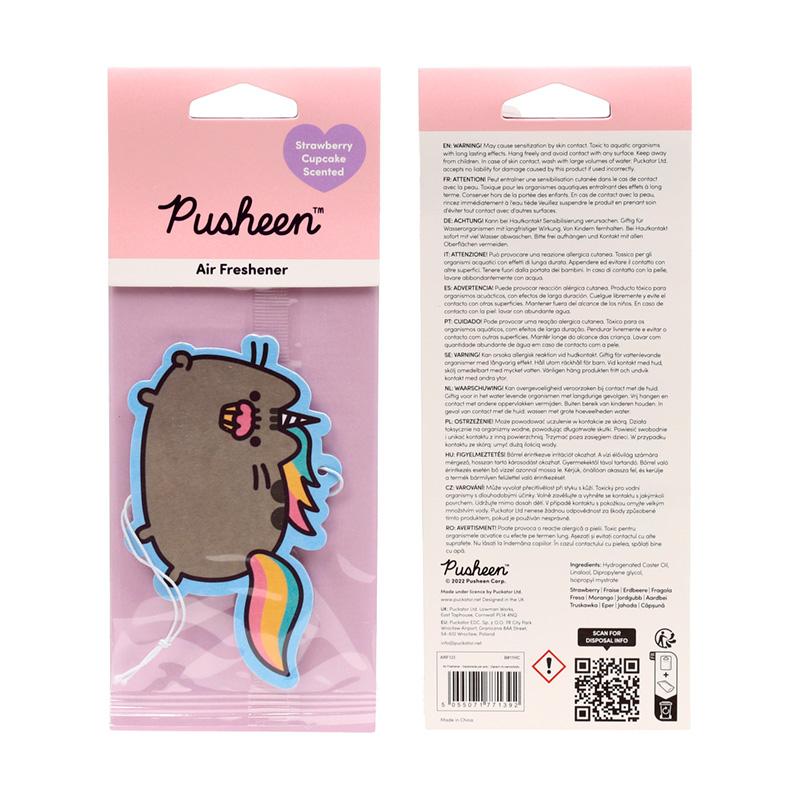 PUSHEEN - Pusheenicorn - Désodorisant Voiture - Cupcake Fraise - 4