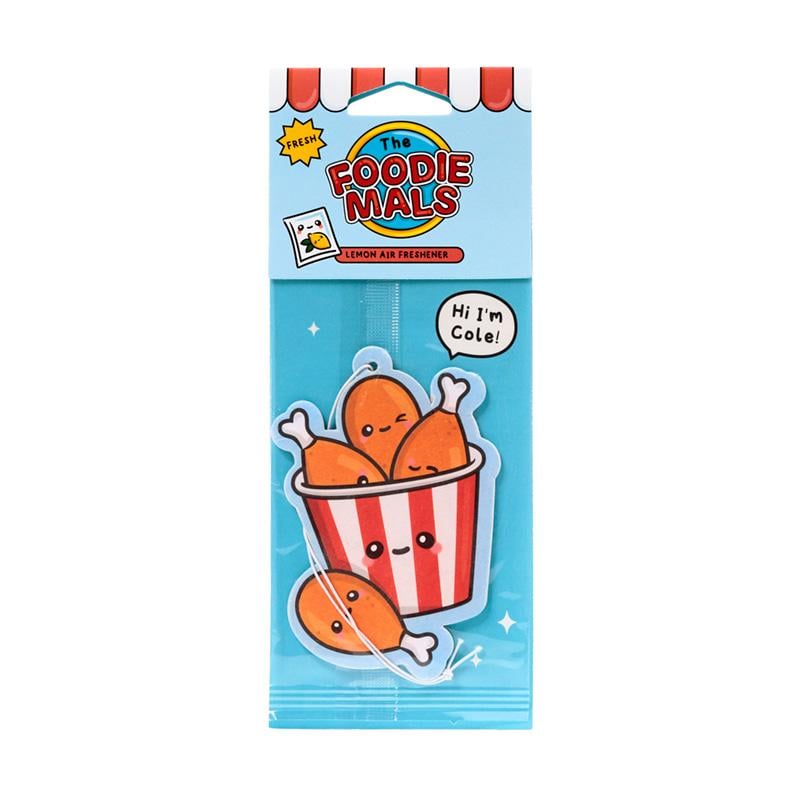 KAWAII - Poulet Frit - Désodorisant Voiture - Citron - 5
