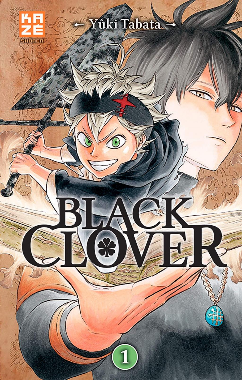 BLACK CLOVER Tome 1 Manga Shonen Kaze Black Clover BLACK CLOVER Tome 1 Manga Shonen Kaze Black Clover