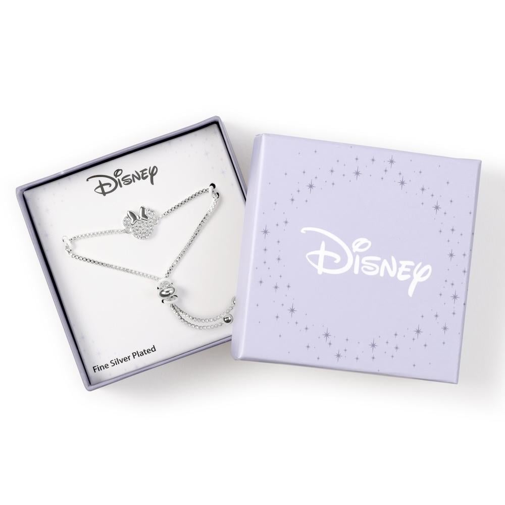MINNIE - Bracelet Ajustable + Pendentif serti de pierres - 3