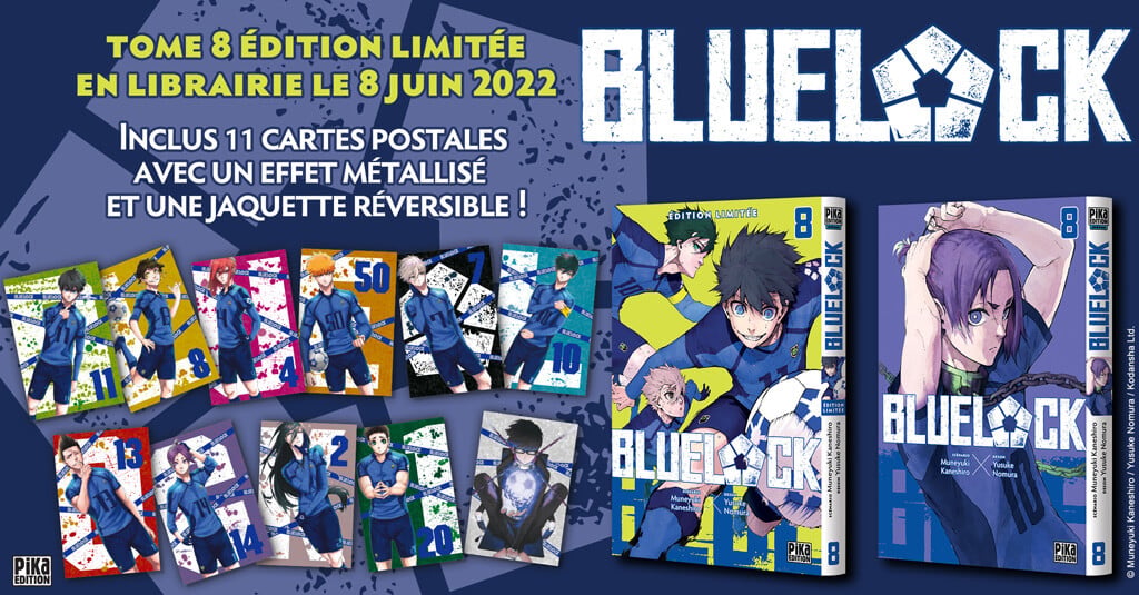 BLUE LOCK - Tome 8 - Edition limitée : ShopForGeek.com: Manga Shonen