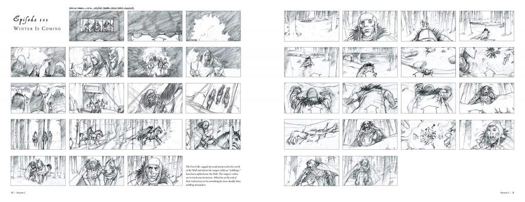 GAME OF THRONES - Art Book - The Storyboards (UK) - 3