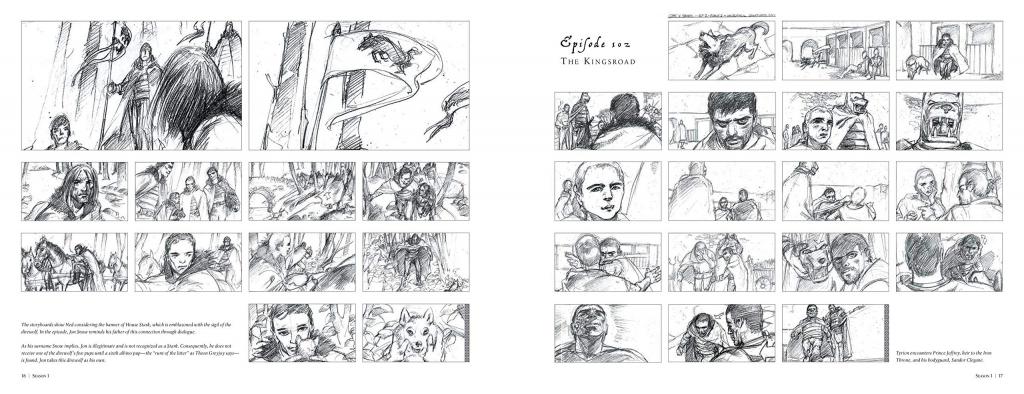 GAME OF THRONES - Art Book - The Storyboards (UK) - 5