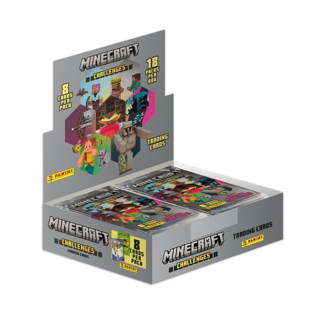 MINECRAFT - Panini Display 18 Pochette 8 Trading cards - 2