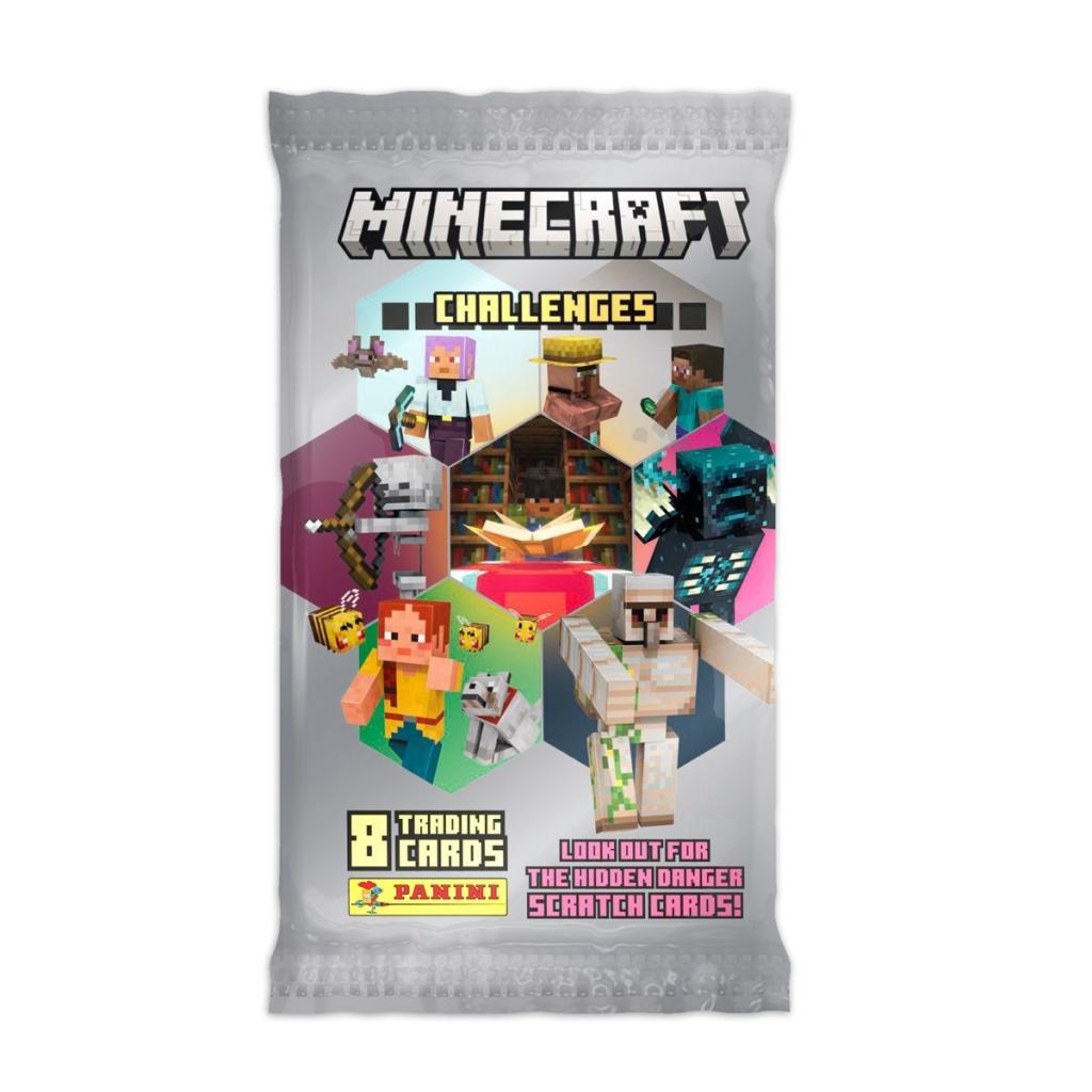 MINECRAFT - Panini Display 18 Pochette 8 Trading cards - 3