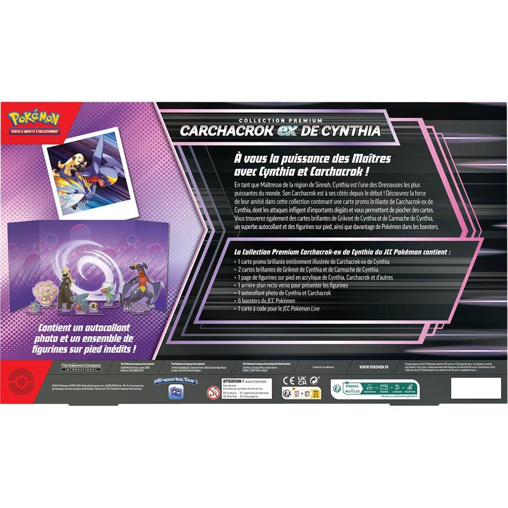 POKEMON - Coffret Premium Carchacrok de Cynthia - FR - 2