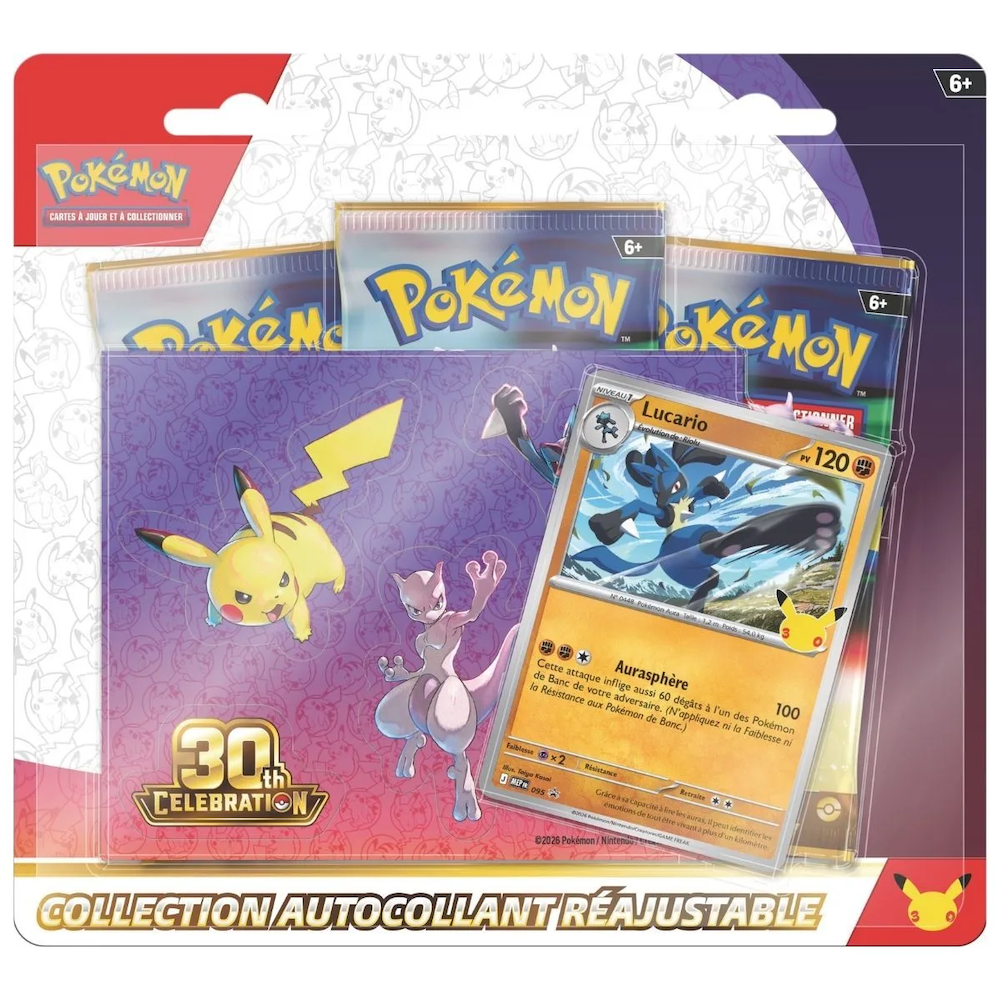 POKEMON - 30ème Anniversaire - Tech Sticker Box (2 visuels) - FR - 2