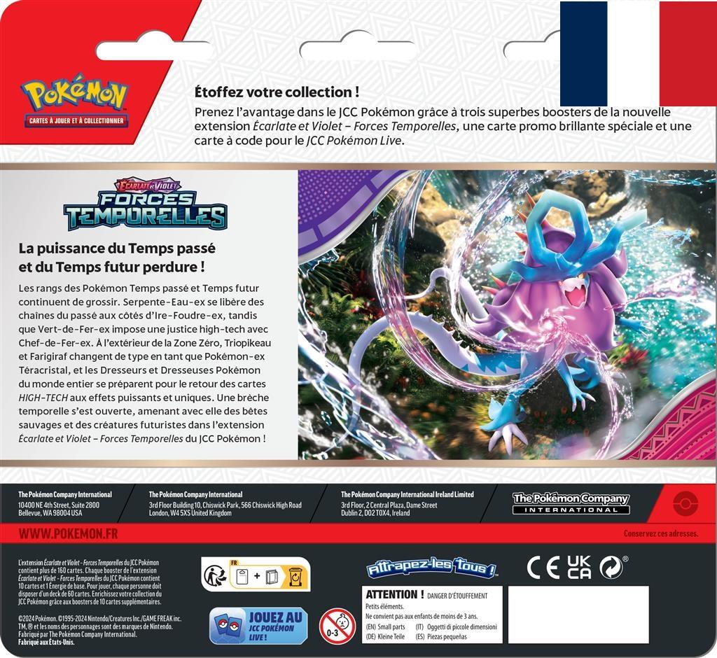 POKEMON - EV05 Forces Temporelles 3 Boosters - 2024/04 - FR - 3