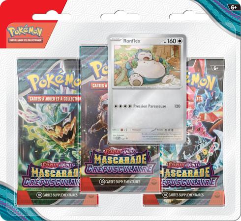 POKEMON - EV 06 Mascarade Crepusculaire Blister 3bs 2024/05 - FR - 4