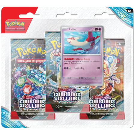 POKEMON - EV 07 Couronne Stellaire Blister 3bs (2024/09) - FR - 2