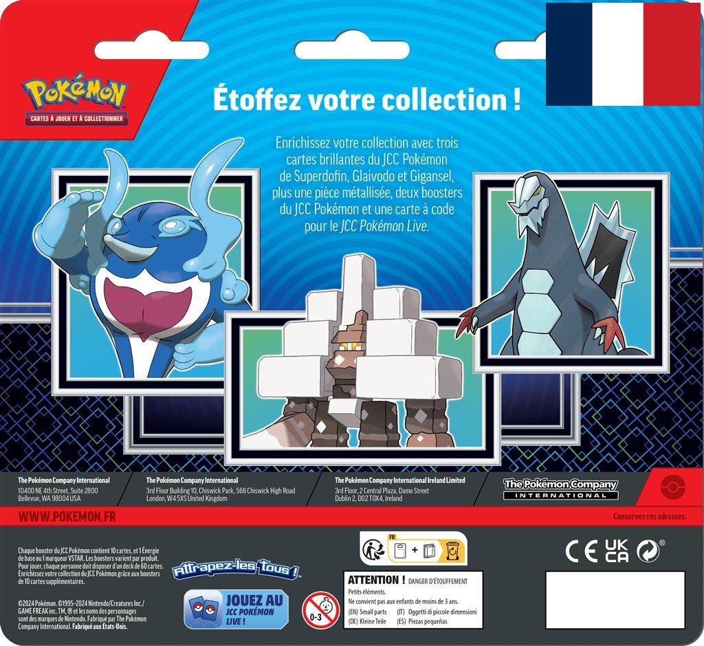 POKEMON - Pack promo 2 boosters (3 cartes promo) - 2024/04 - FR - 2