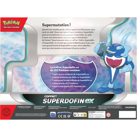 POKEMON - Coffret ex (4 boosters) 2024/06 - FR - 2
