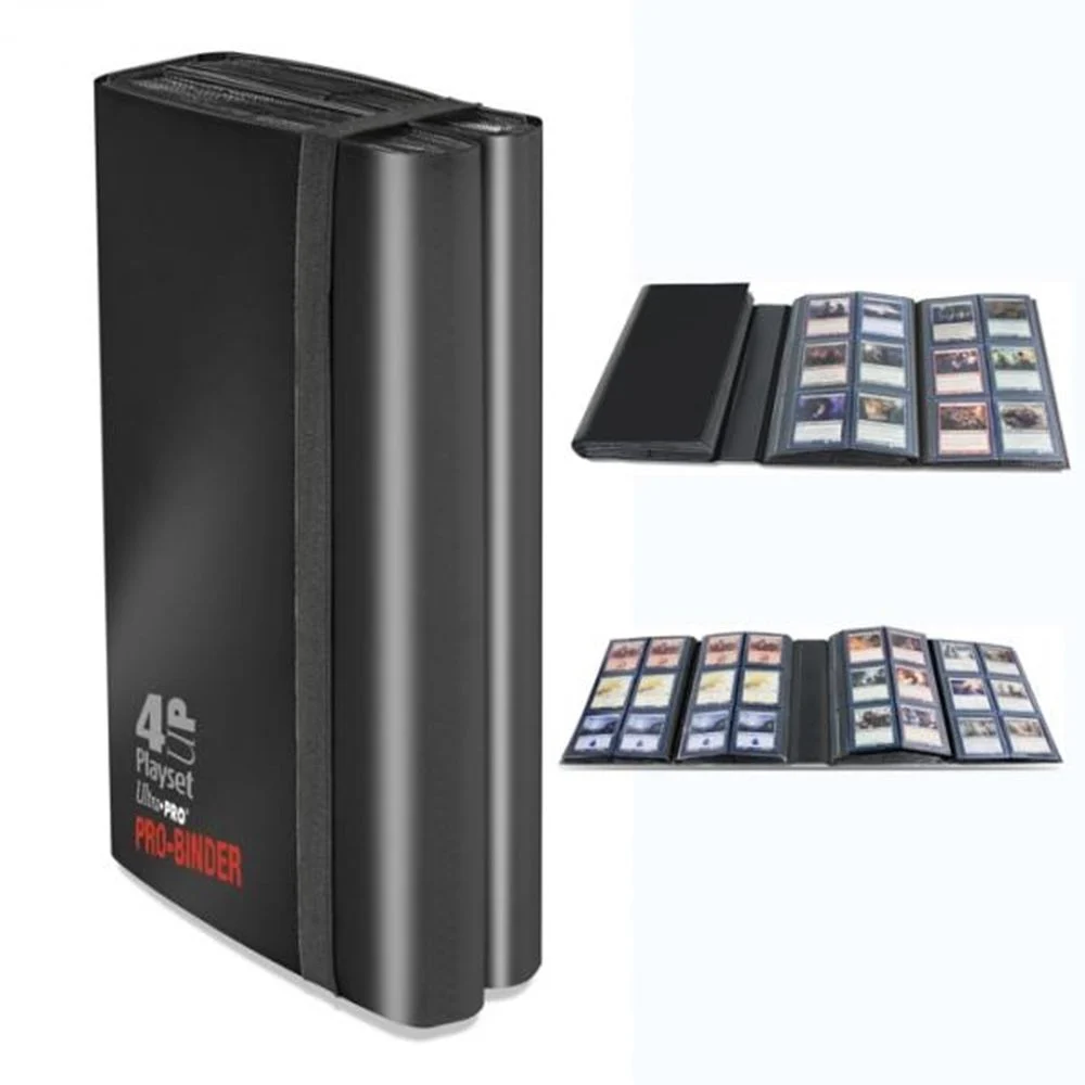ULTRA PRO 4Up Playset PRO Binder / 480 Cards Black