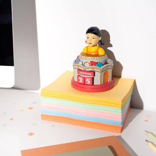 SQUID GAME - Doll - Resin 3D Perpetual Calendar - 6