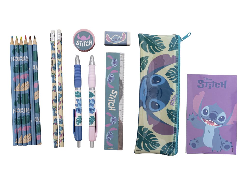 STITCH - Set de Papeterie - 14pc - 2