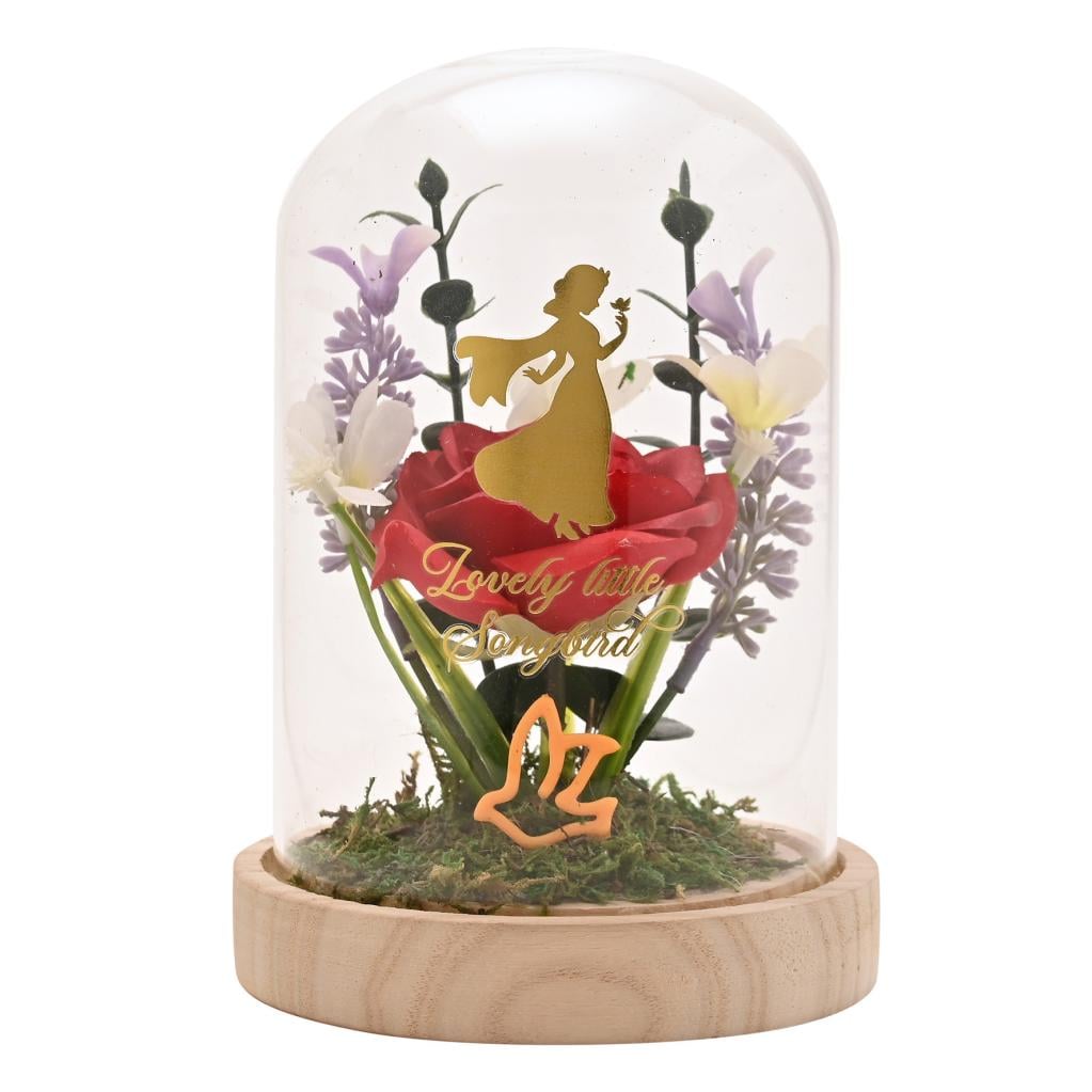 DISNEY PRINCESS - Snow White - Floral Cloche with a Neon Light - 3