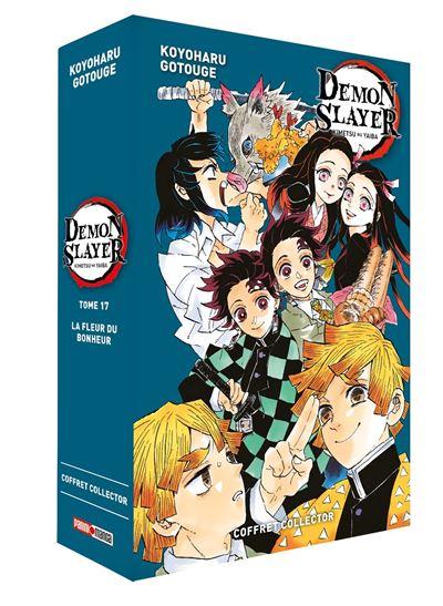 Shopforgeek Demon Slayer Tome 17 Coffret Avec Roman Demon Slayer Manga Shonen 16 05
