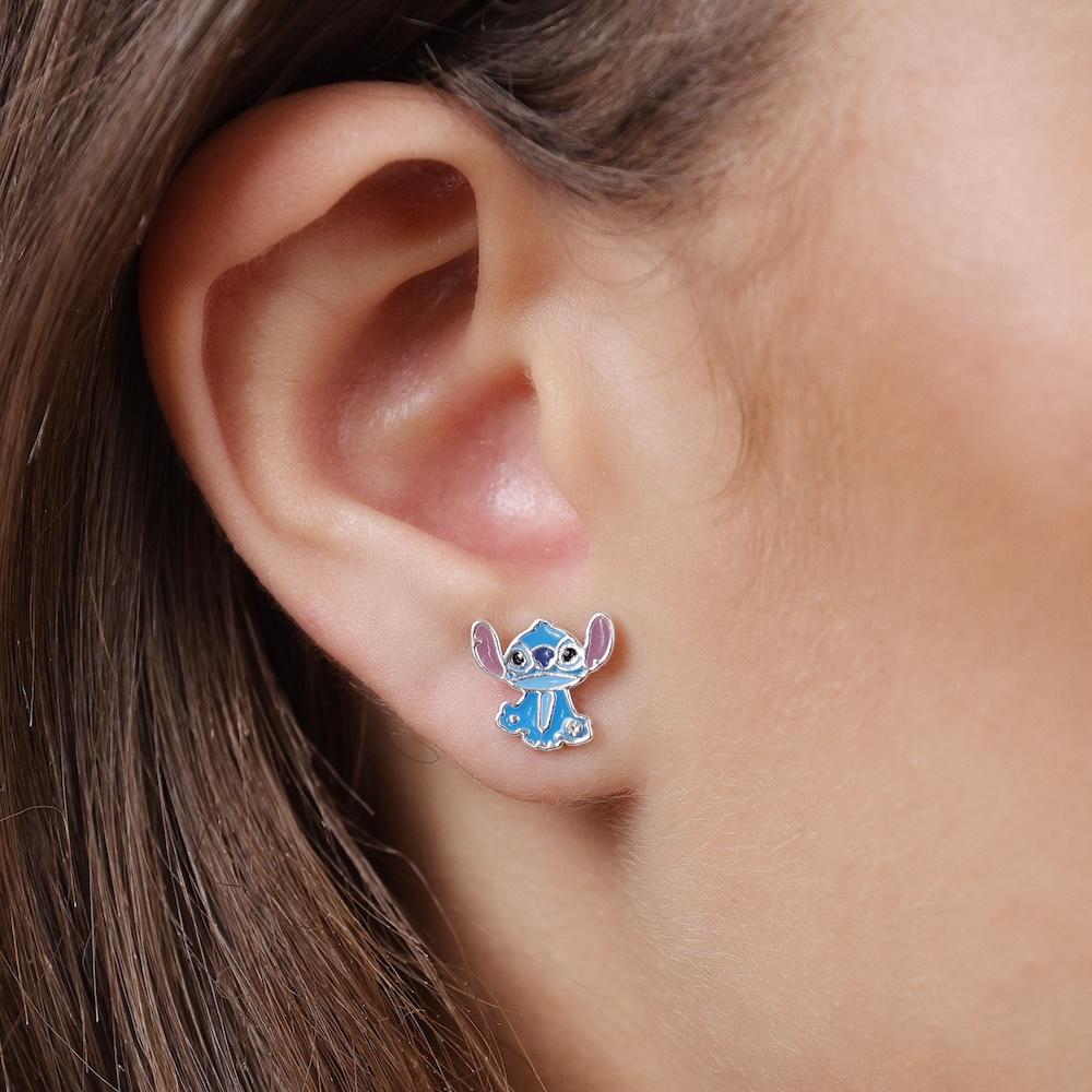 STITCH - 1 Paire de Clous d'Oreilles - 3