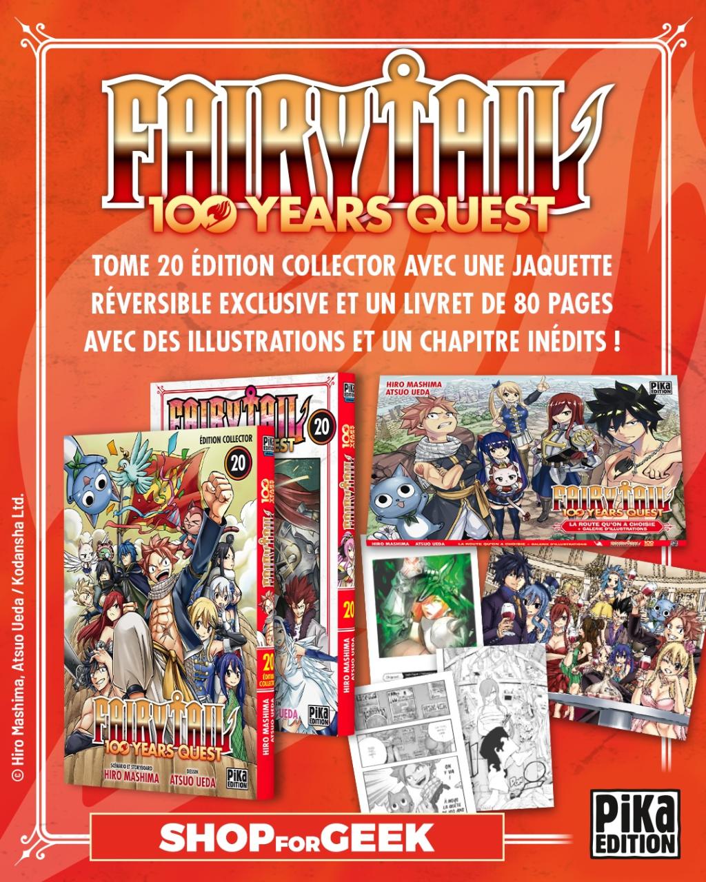 FAIRY TAIL 100 Years Quest Tome 20 EDITION COLLECTOR