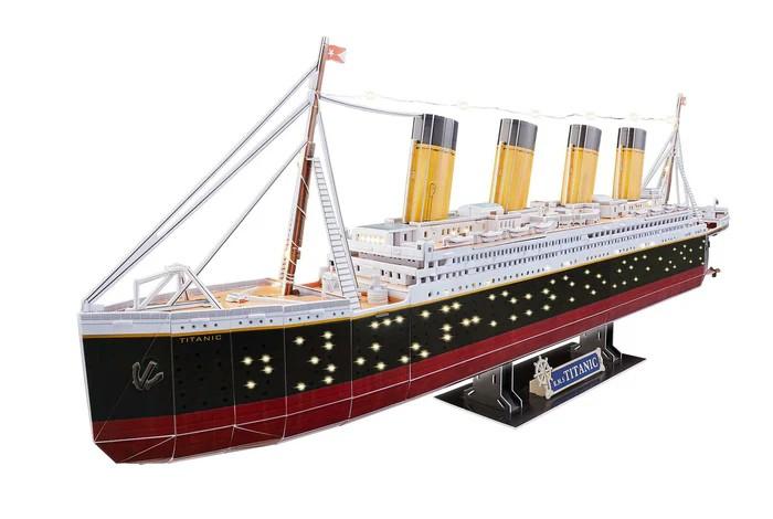 RMS TITANIC - Puzzle 3D 266pcs - Led Edition - 2