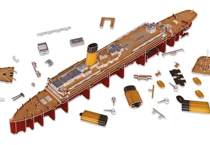 RMS TITANIC - Puzzle 3D 266pcs - Led Edition - 4
