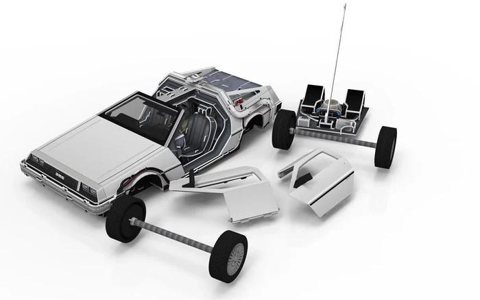 BACK TO THE FUTURE - Timer Machine - Puzzle 3D 157pcs - 5