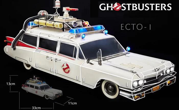 GHOSTBUSTERS - Ecto-1 - Puzzle 3D 154pcs - 2