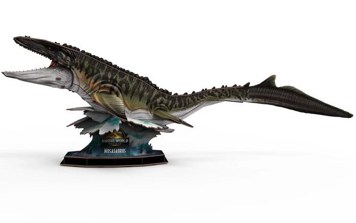 JURASSIC WORLD - Rebirth Mosasaurus - Puzzle 3D xxpcs - 3