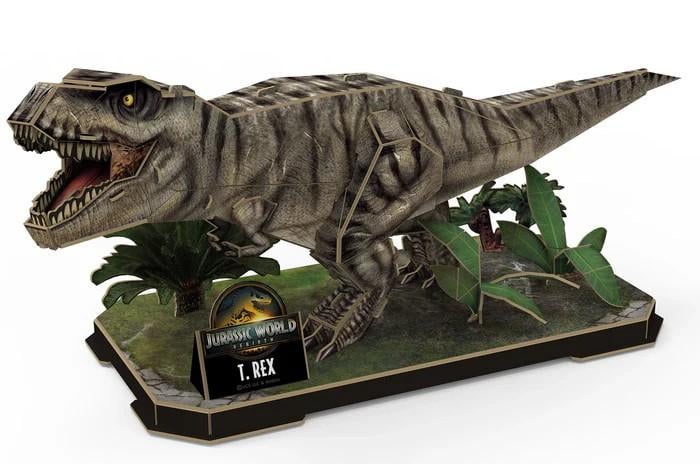 JURASSIC WORLD - T-Rex - Puzzle 3D 45pcs - 2
