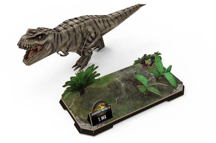 JURASSIC WORLD - T-Rex - Puzzle 3D 45pcs - 4