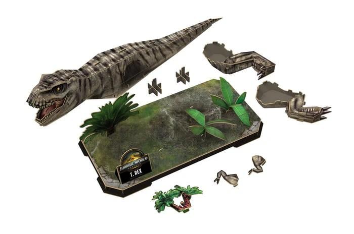 JURASSIC WORLD - T-Rex - Puzzle 3D 45pcs - 5