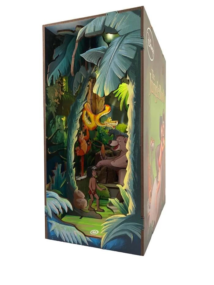 DISNEY - BOOK NOOK KIT - Jungle Book - 68pc + LED Light - 2