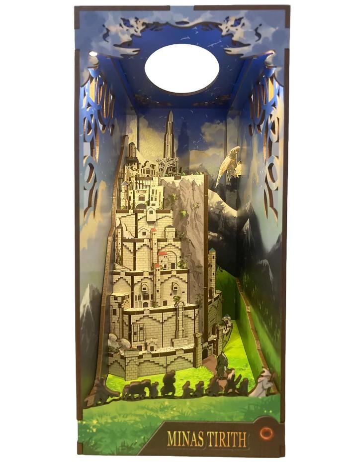 LORD OF THE RING - BOOK NOOK KIT - Minas Tirith - 134pc + LED Light - 2