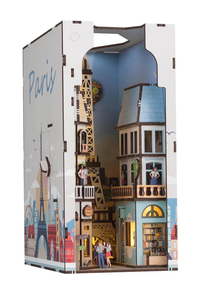 BOOK NOOK KIT - Paris - 168pc + LED Light - 3