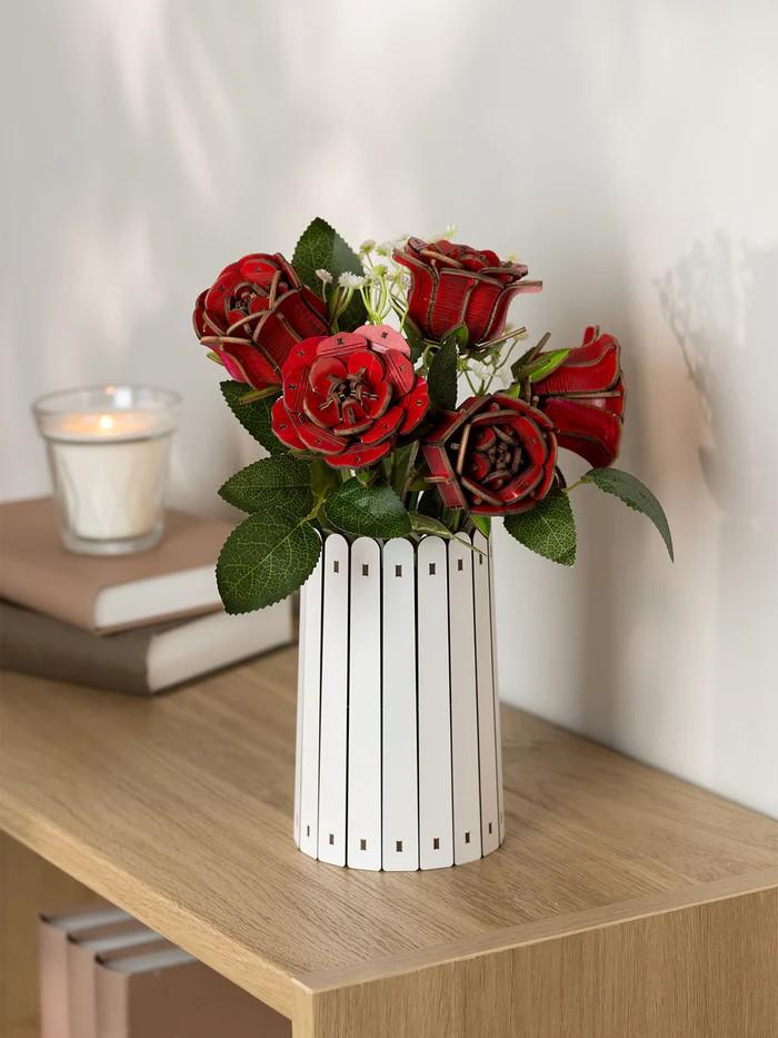 WOODEN FLOWER - Dream of Roses - 326pc - 2