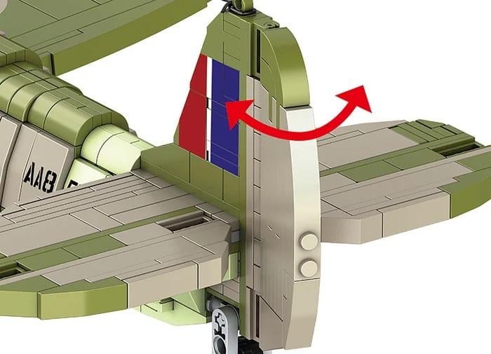 IRON MAIDEN - Spitfire MK.II Aces High - Brick System 2815pcs - 6
