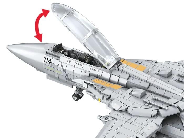 TOP GUN - Maverick's F-14A Tomcat - Brick System 2687pcs - 3