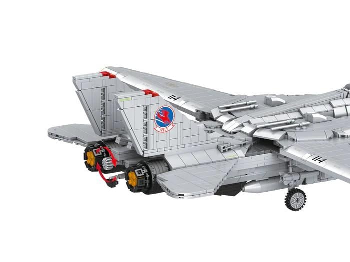 TOP GUN - Maverick's F-14A Tomcat - Brick System 2687pcs - 4