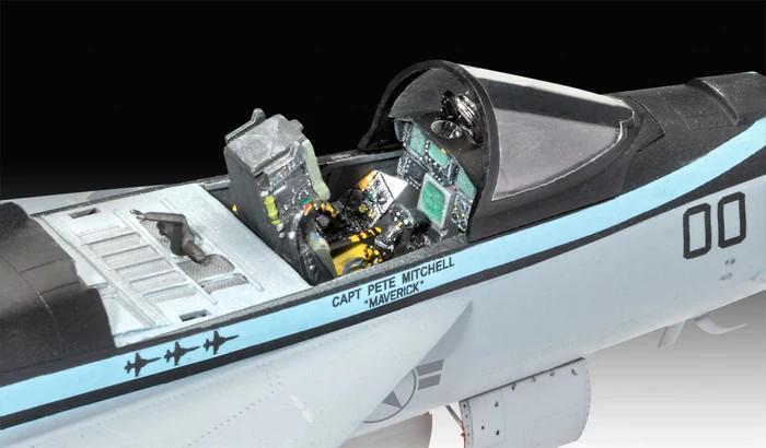 TOP GUN MAVERICK - Maverick's F/A-18E Super Hornet - Model Kit 1/48 - 3