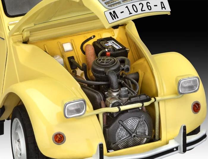 JAMES BOND - Citroën 2 CV - Model Kit 1/24 - 6