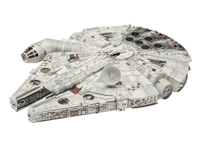 STAR WARS UN NOUVEL ESPOIR - Faucon Millenium - Model Kit 1/72 - 2