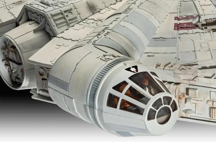 STAR WARS UN NOUVEL ESPOIR - Faucon Millenium - Model Kit 1/72 - 3