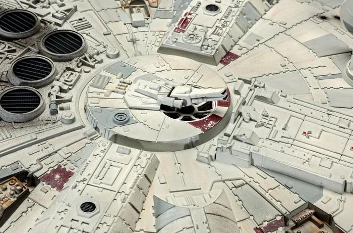 STAR WARS UN NOUVEL ESPOIR - Faucon Millenium - Model Kit 1/72 - 4