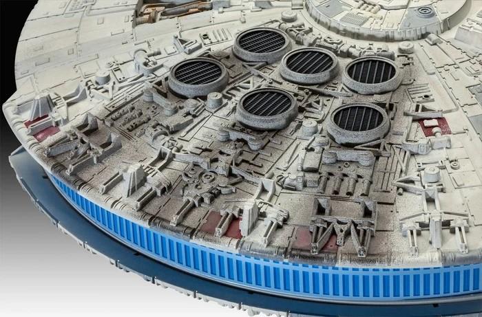 STAR WARS UN NOUVEL ESPOIR - Faucon Millenium - Model Kit 1/72 - 5