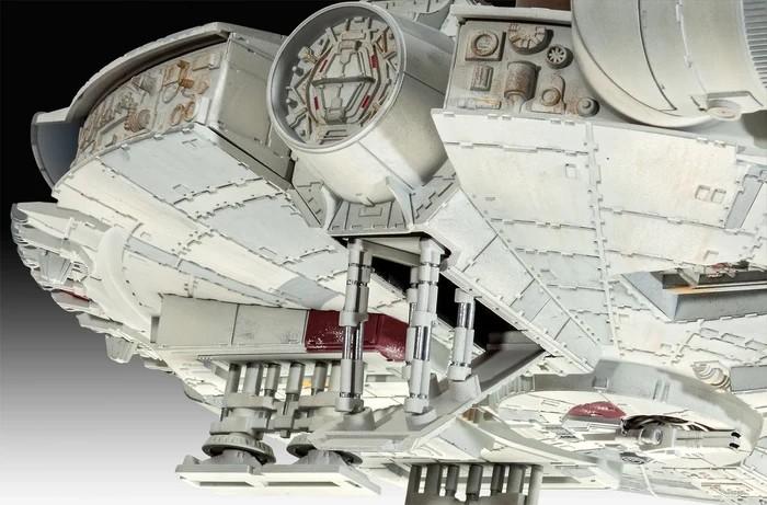 STAR WARS UN NOUVEL ESPOIR - Faucon Millenium - Model Kit 1/72 - 6