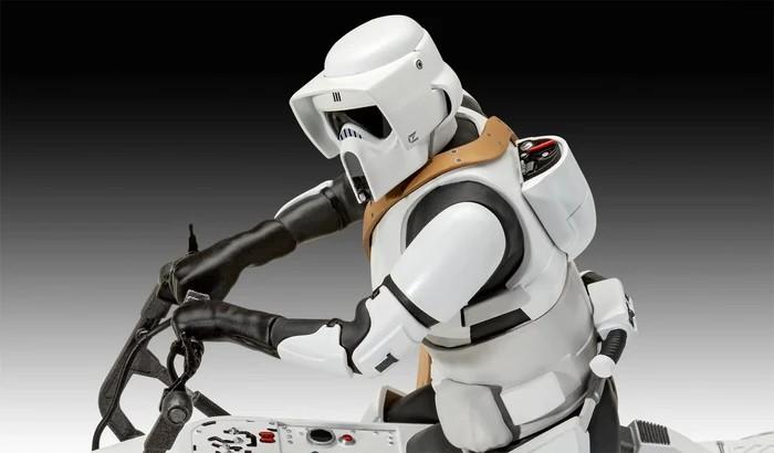 THE MANDALORIAN - Speeder Bike - Model Kit 1/12 - 5