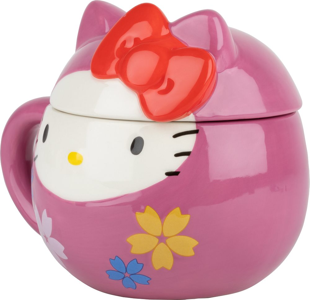 HELLO KITTY - Daruma - Mug 3D + Couvercle 320ml - 2