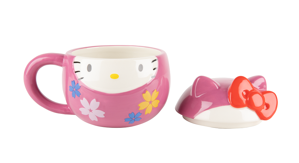 HELLO KITTY - Daruma - Mug 3D + Couvercle 320ml - 4