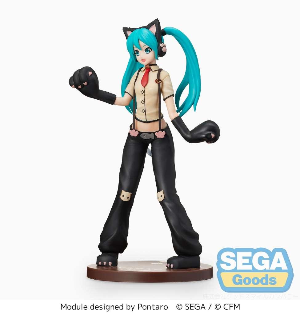 HATSUNE MIKU - Hatsune Miku Kitty - Statuette Arcade 23cm - 2